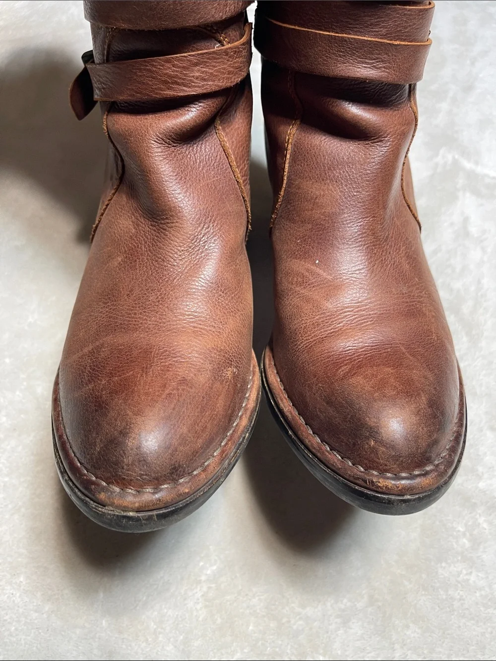 Alberto Fermani Brown Leather Knee-High Heeled  Boots Size 39